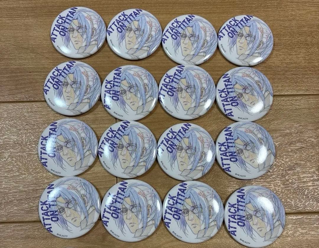進撃の巨人 ハンジ Key:prime 缶バッジ WIT STUDIO 激動