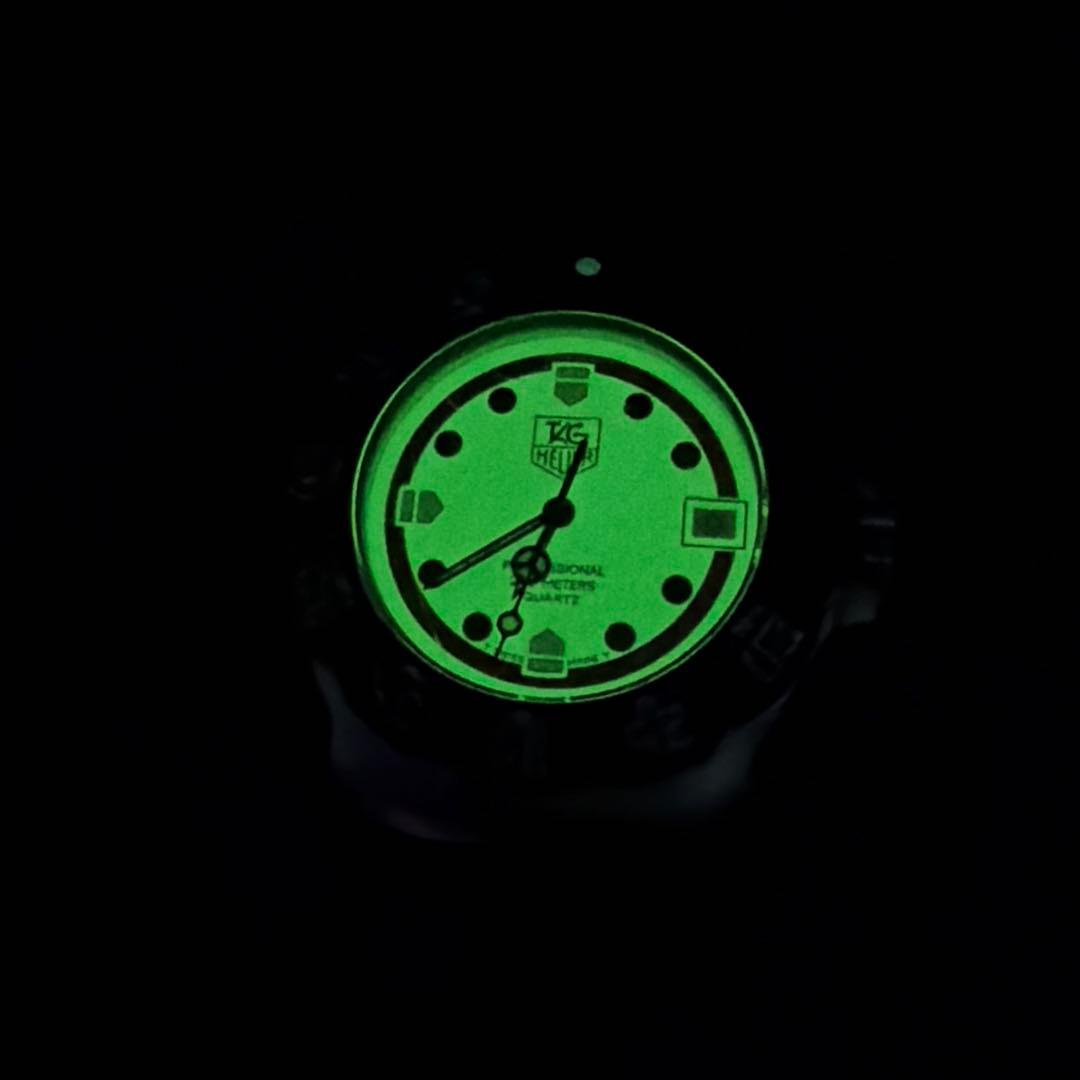 動作品 TAG Heuer タグホイヤー WA1211 フォーミュラ1 全面夜光
