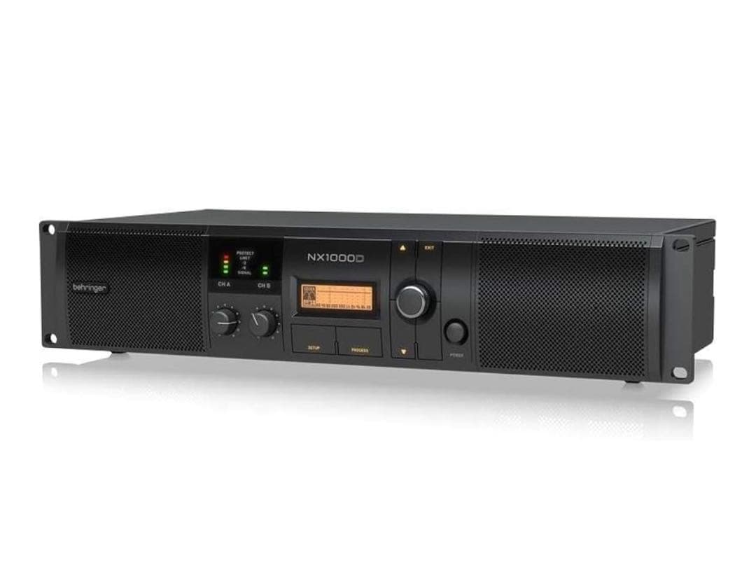 Behringer パワーアンプ 最大2 x 500W NX1000D