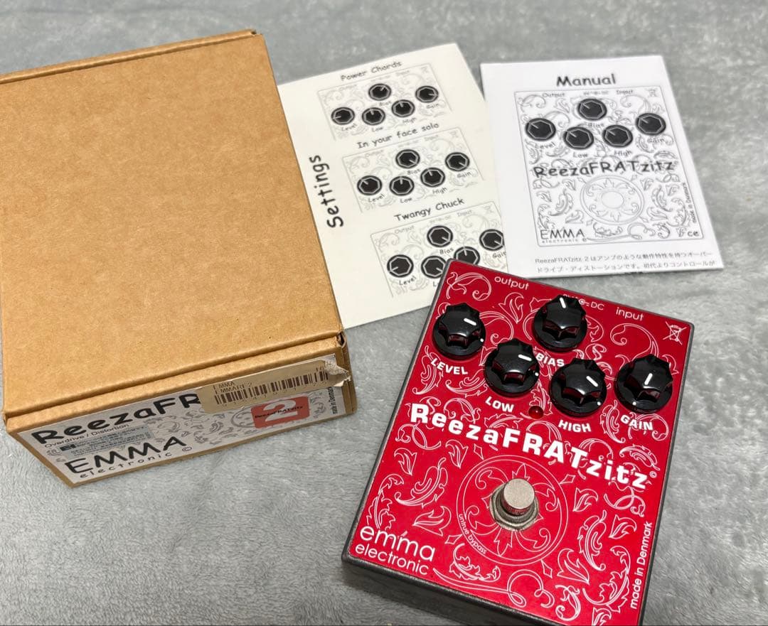 EMMA ReezaFRATzitz 2 中古美品 箱・取説付属 動作確認済み