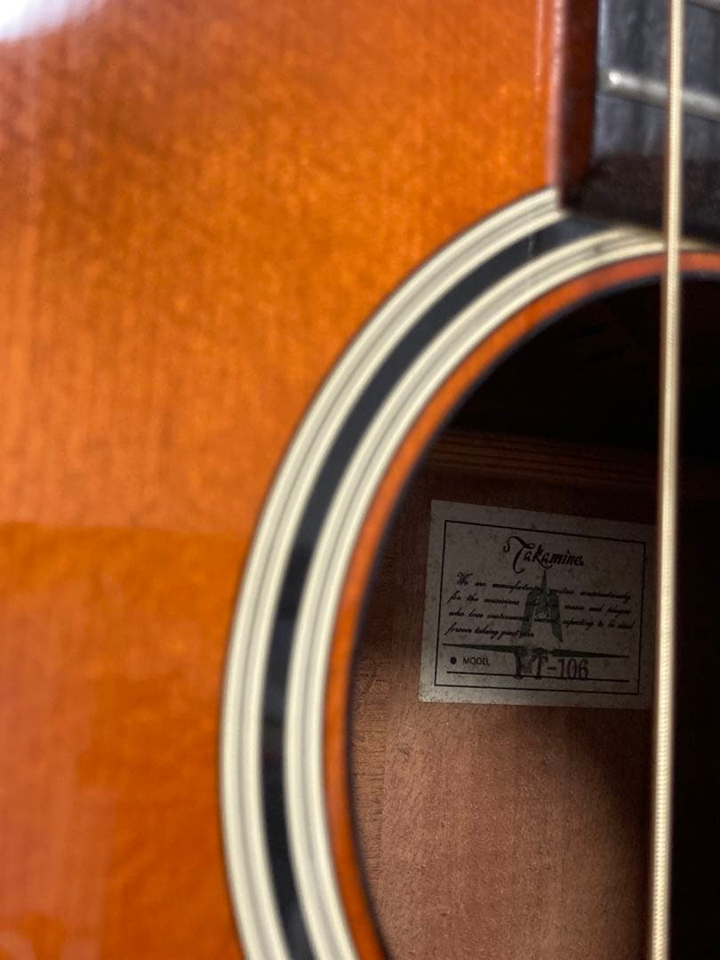 Takamine エレアコ　ギター　タカミネ純正ケース付き