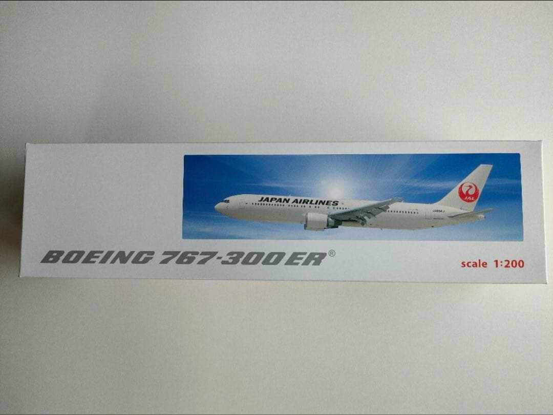 航空機・ヘリコプター JAL B767-300ER JA654J 1/200