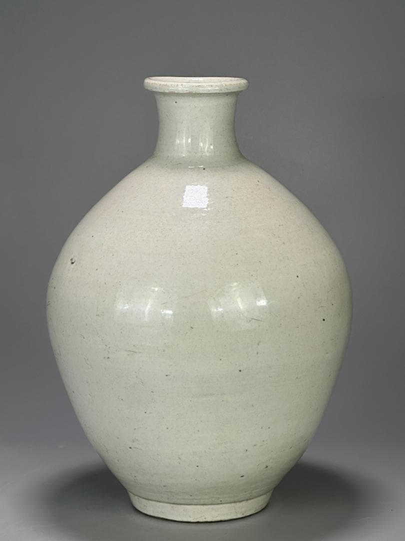 日本美術　白磁　伊万里　大徳利　花瓶　時代焼物