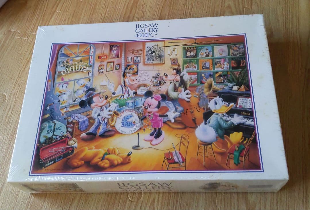 【希少！】ディズニージグソーパズル　4000ピース　ニューオリンズ・ジャズバンド