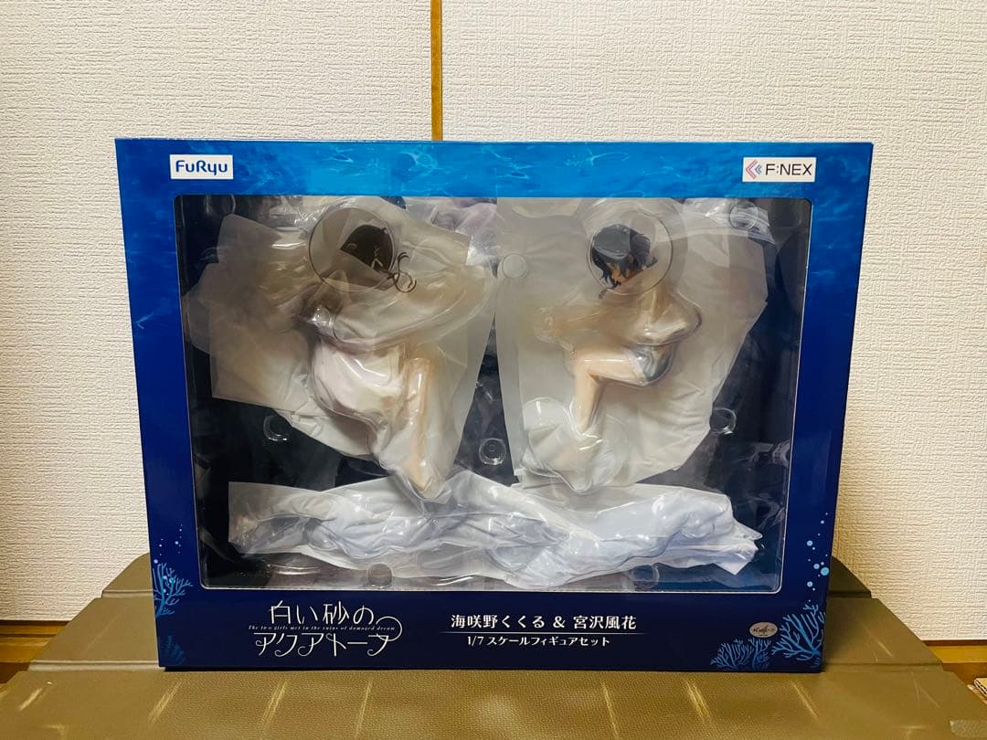 白い砂のアクアトープ 海咲野くくる　宮沢風花 1/7 フィギュア　フリュー　未開