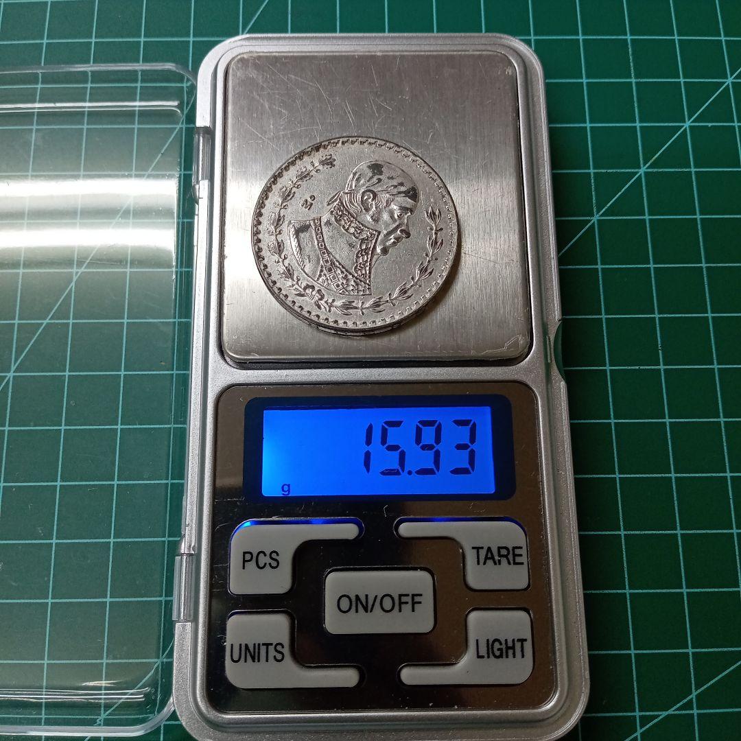 メキシコ ／オリンピック記念銀貨／Morelos Peso銀貨