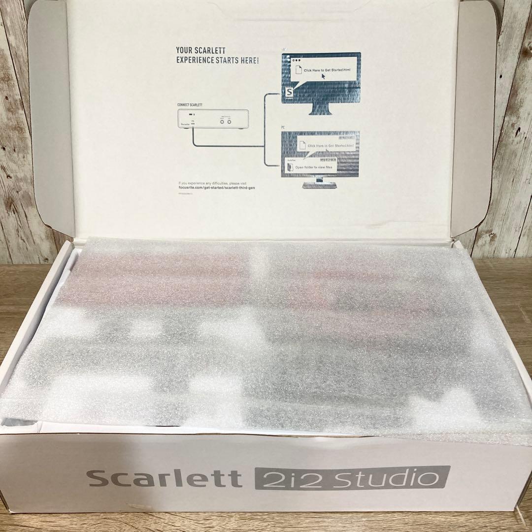 美品✨Focusrite Scarlett 2i2 Studio 動作確認済