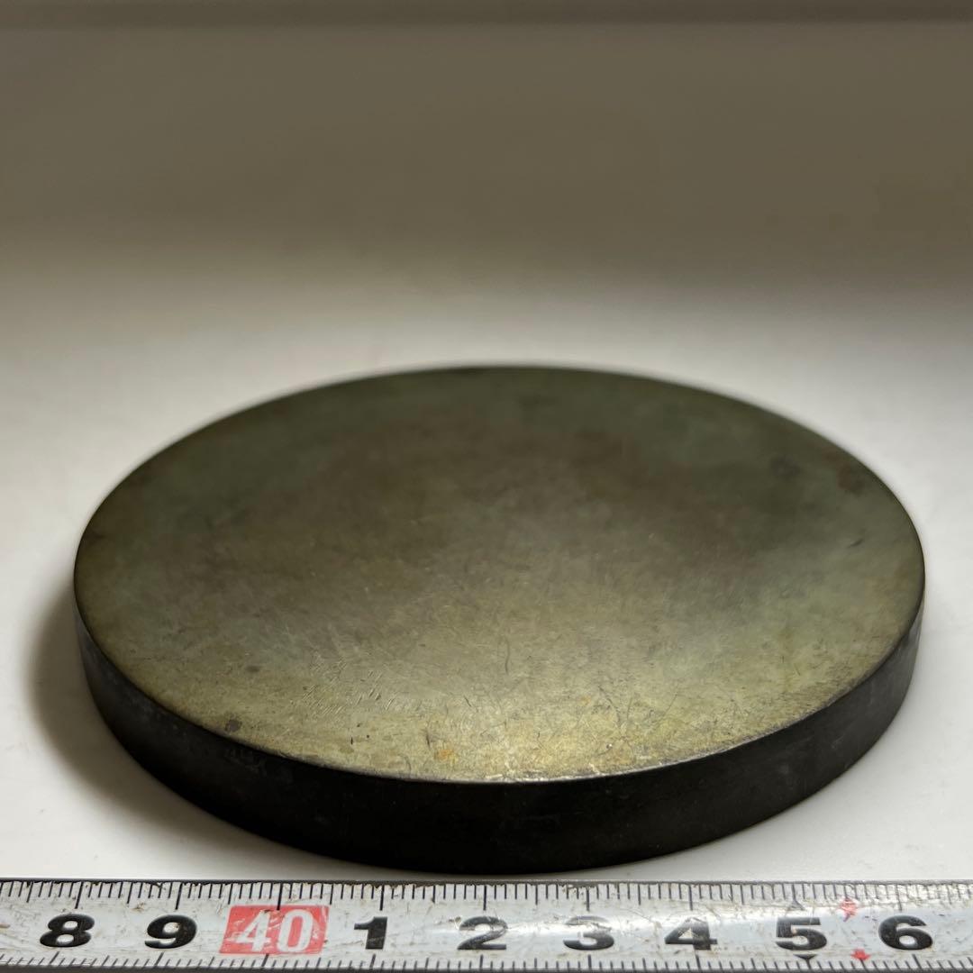 江戸時代　初期~中期　古銅古鏡　243g直径10.8㎝　東Y7-0717①