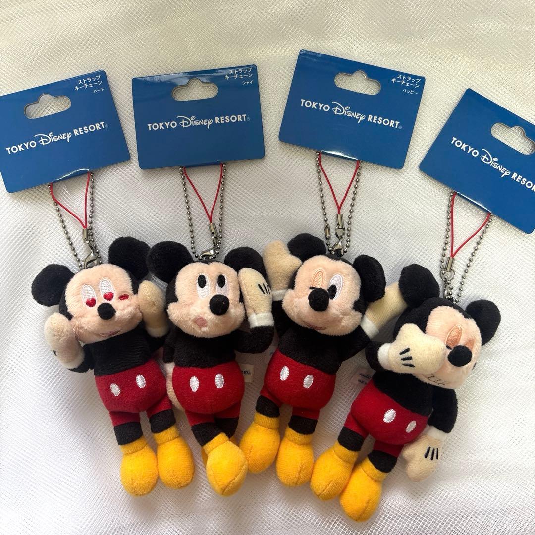 TDR ミッキー キーチェーンセット