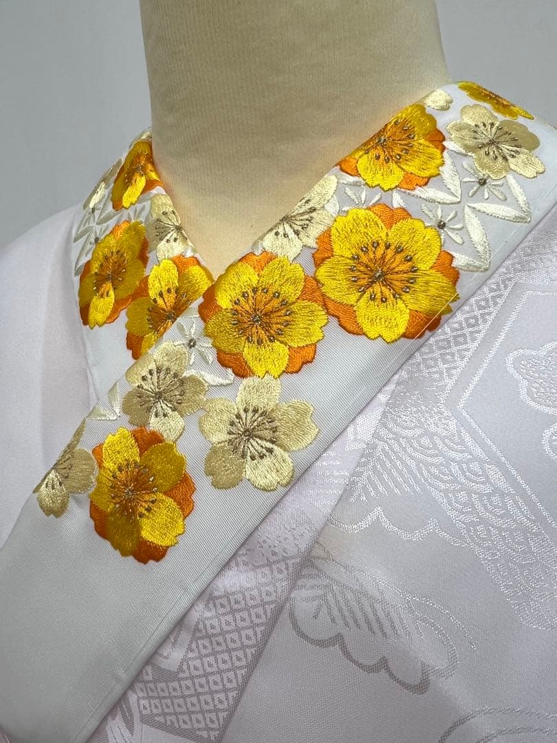 ゆったりサイズ　振り袖　フルセット　長襦袢　金彩　成人式　大きめ　振袖　579