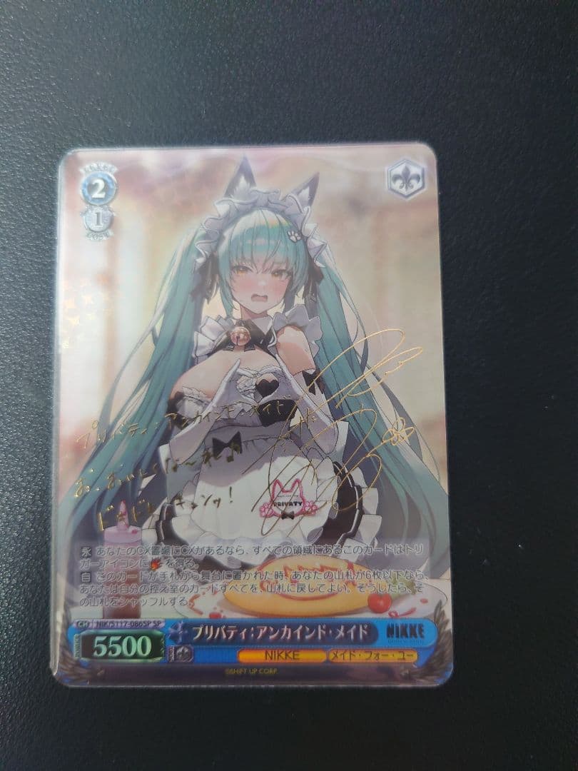 ヴァイス プリバティ アンカインド メイド SP サイン　①