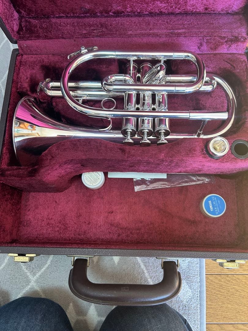 Besson 622-2 コルネット（銀メッキ仕上げ）