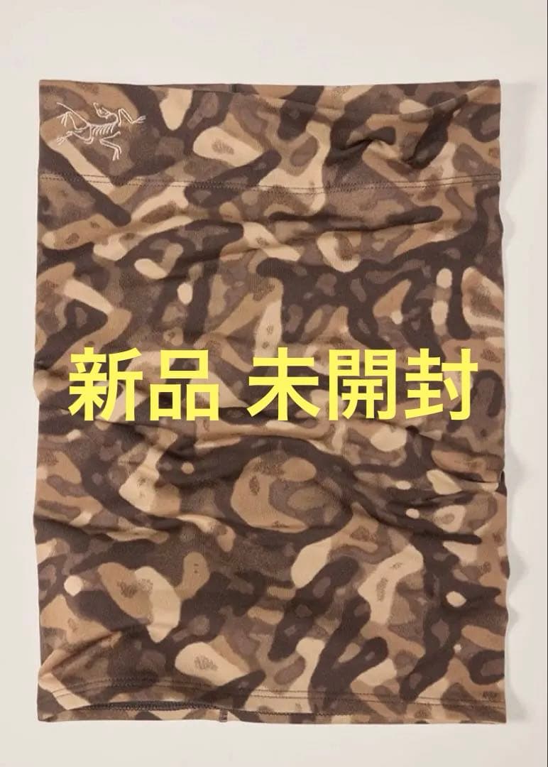 【新品】アークテリクス ネックゲイター Carob Grottoflage