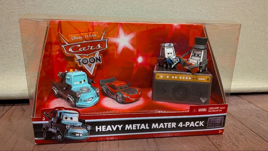 マテル　カーズ　ヘビメタ　4Pack