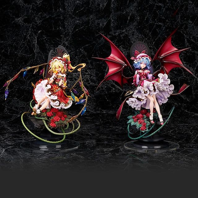 東方Project レミリア フランドール フィギュア タペストリー セット