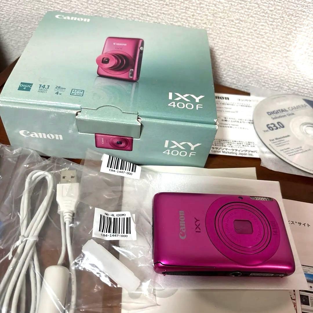 【Rei】【完動品】Canon IXY400F ピンク Y2K 希少