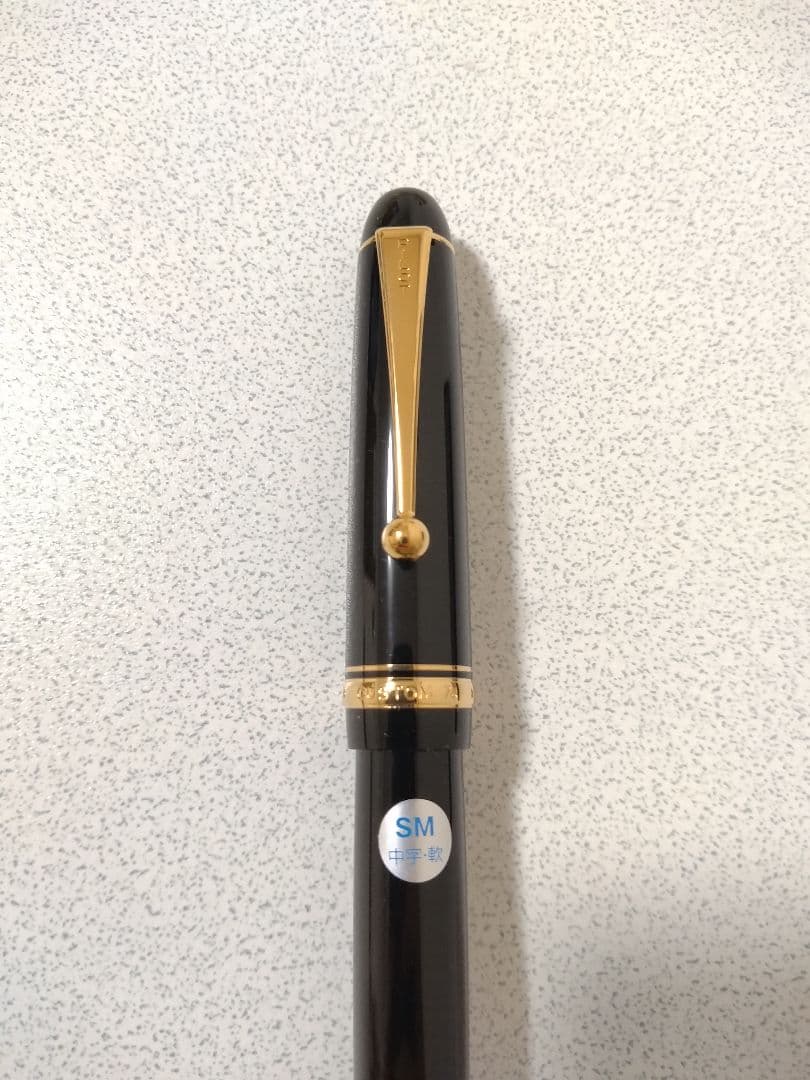 【未使用】PIROT パイロット 万年筆 カスタム74 ブラックSM