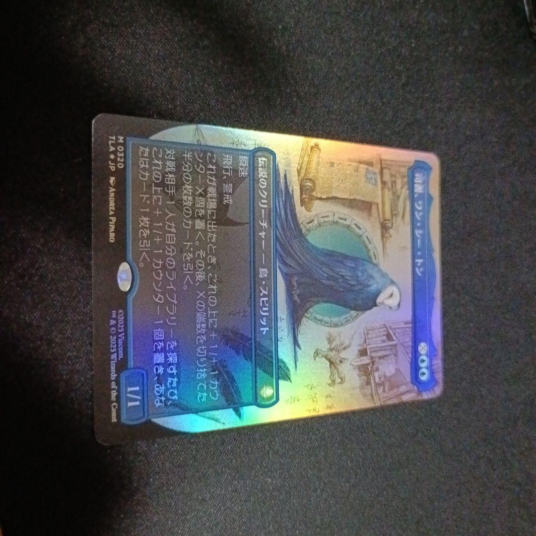 司書、ワン・シー・トン　日本語版フォイル実地調査ボーダーレス枠1枚