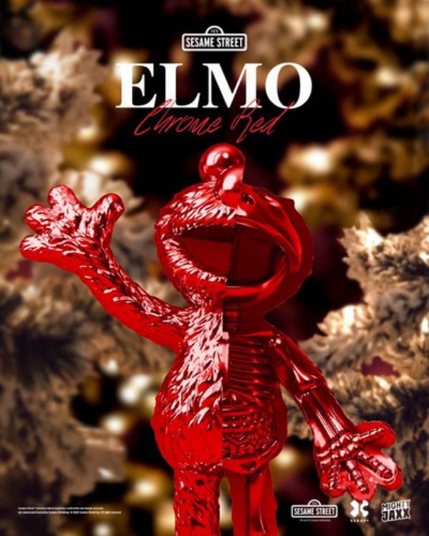 アメコミ XXRAY Plus x MJ Elmo Chrome Red Edition