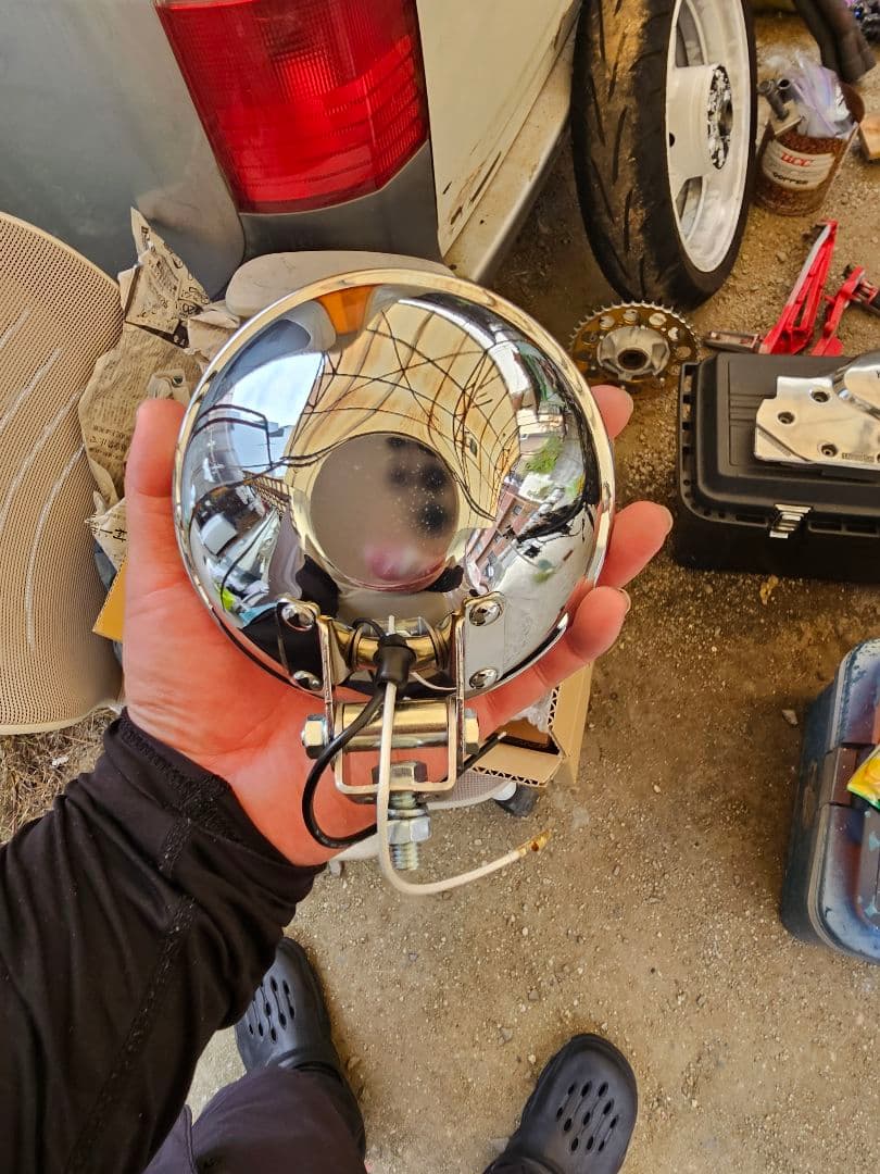 デュアルカウル用　ヘッドライト　クリア　新品未使用