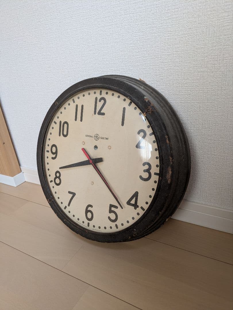【アンティーク】General Electric ／壁掛け時計