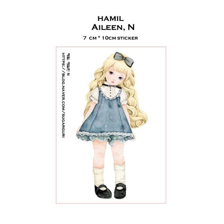 No.10【送料別】hamil ハミル ステッカー 12枚セット