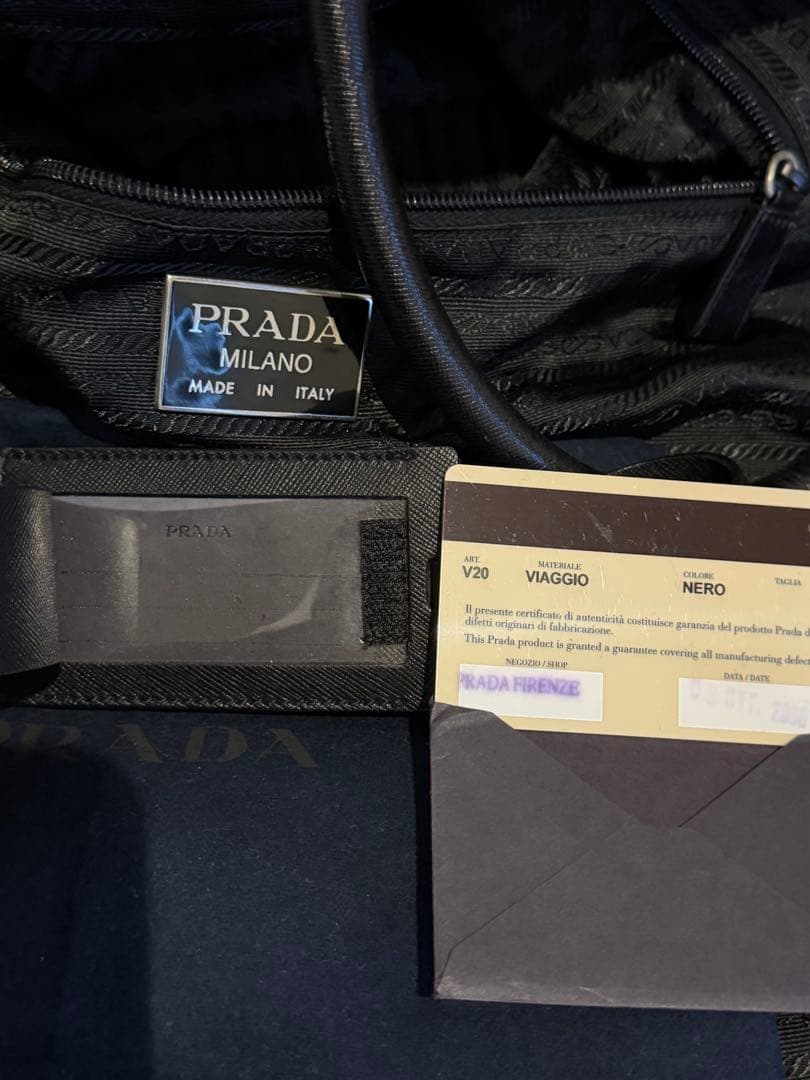 PRADA ボストンバッグ　CELINE・Christian Dior オマケ