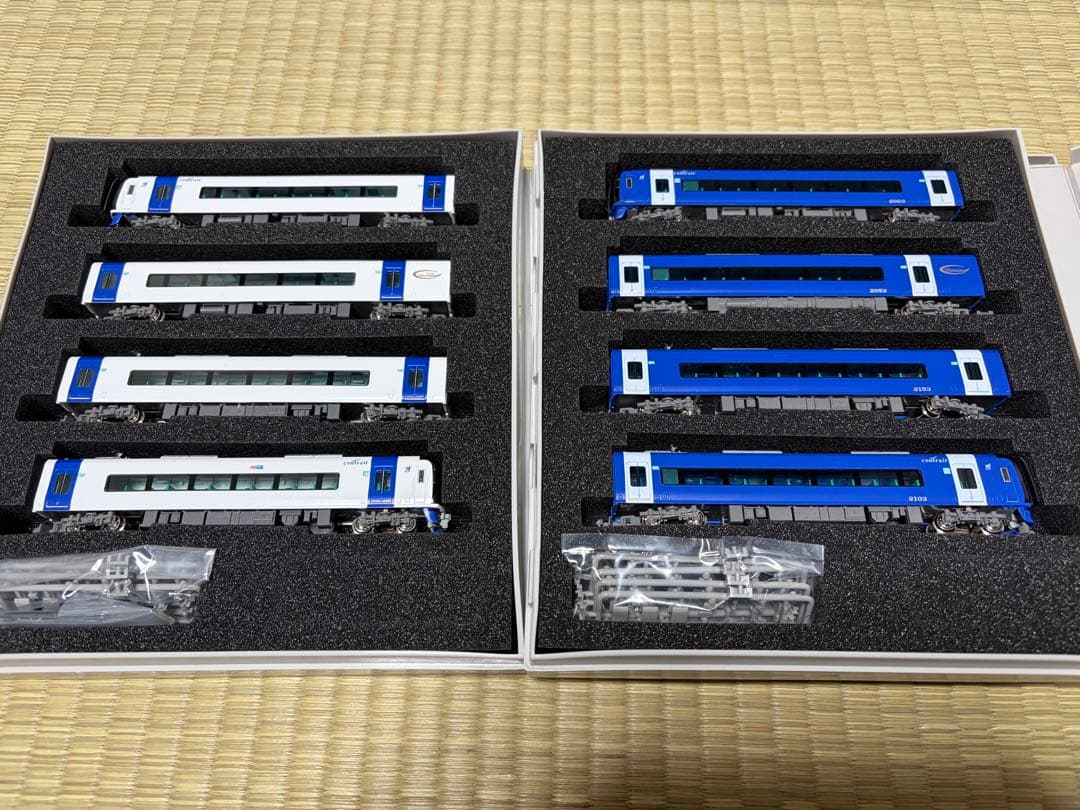 名鉄2000系　8両セット　ブルーミュースカイとミュースカイ