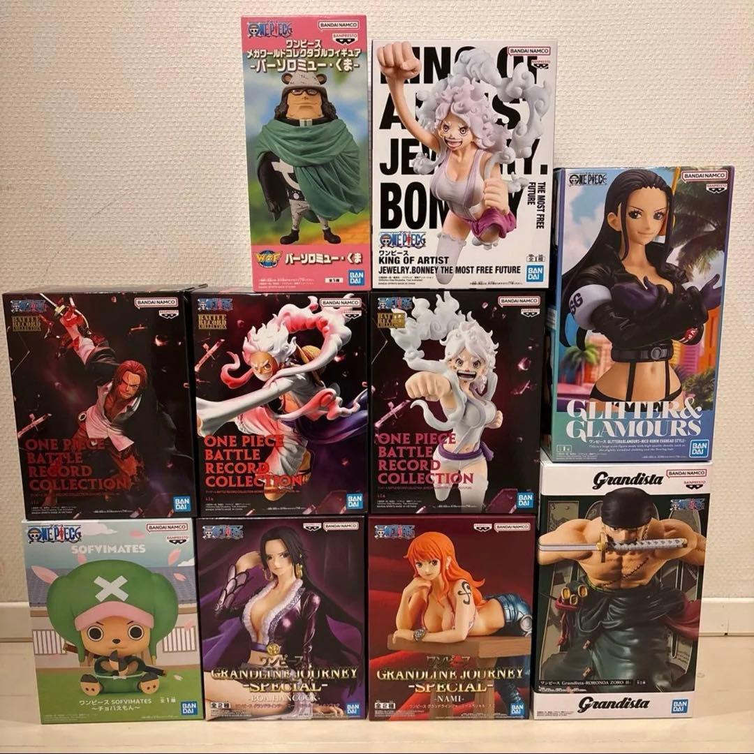 新品未開封 ワンピースフィギュア 10点セット