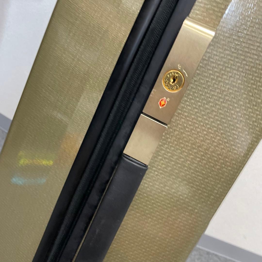 サムソナイト ブラックレーベル 大容量 ゴールド スーツケース