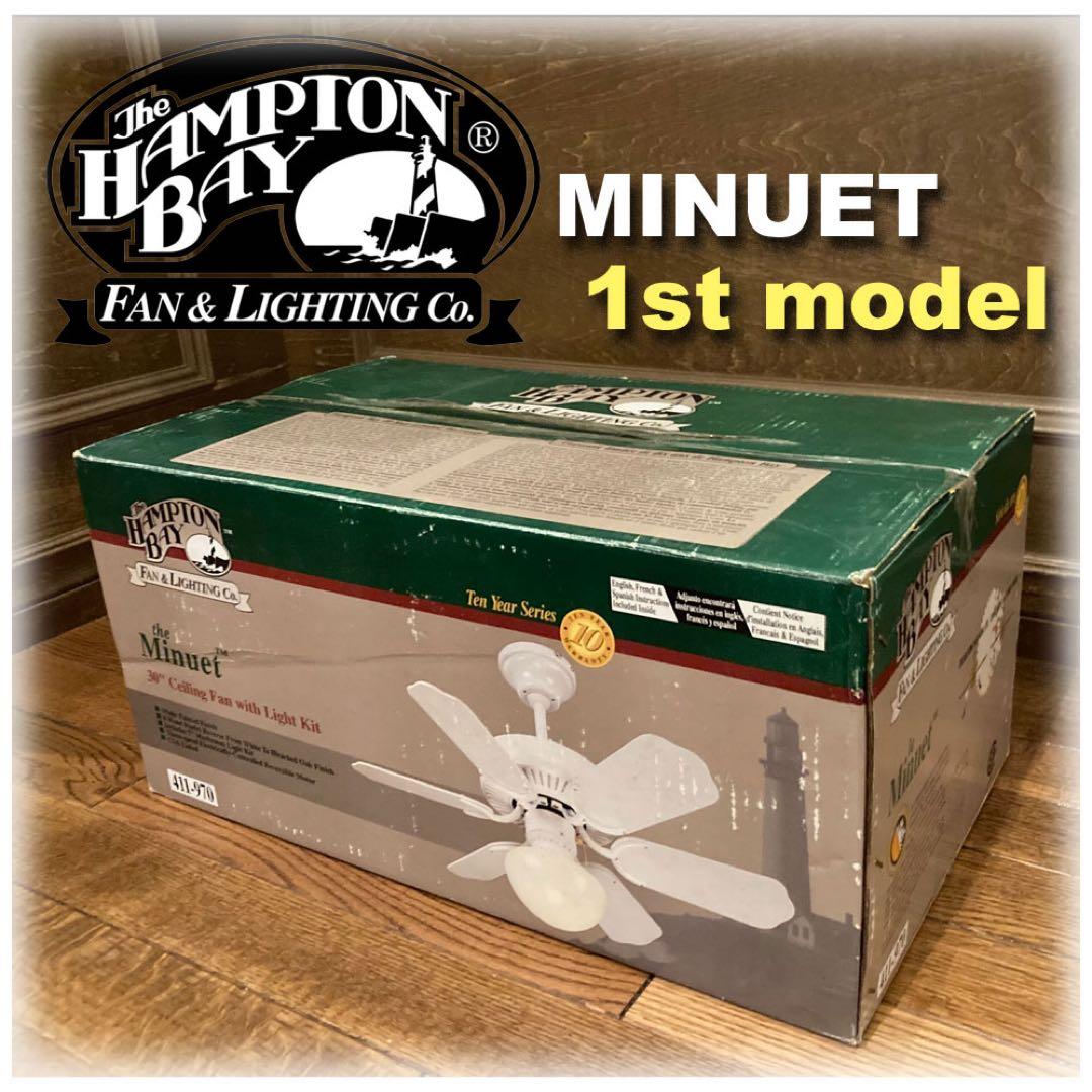 未開封1998Hampton Bay Minuet 30インチ シーリングファン