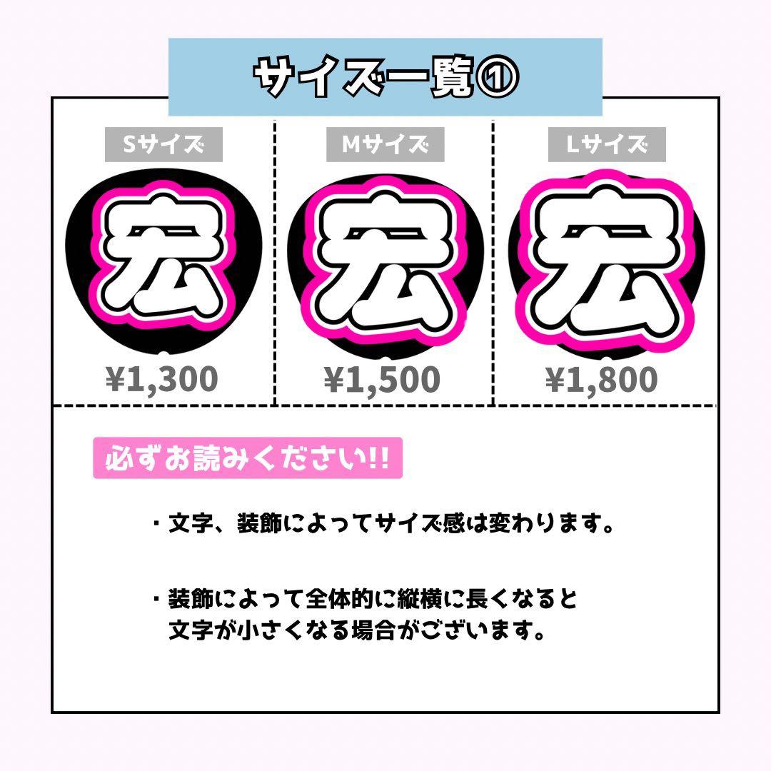 ♡ページ♡0128ネームボード うちわ文字 連結文字パネル オーダー