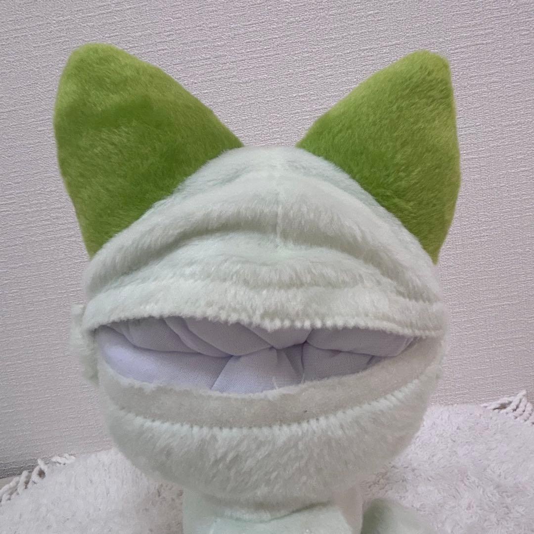 ポケットモンスター なでてみつめてぱちくりニャオハ