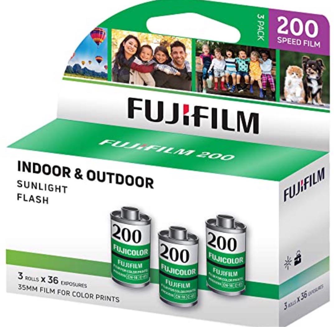 富士フイルム フジカラー 200 カラーネガフィルム ISO 200 5箱