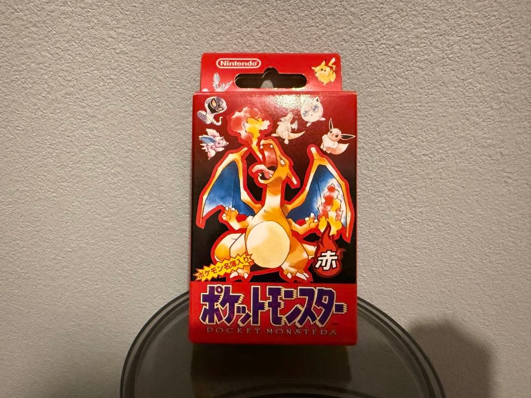 N*O様 ポケットモンスター 赤 トランプ 1996年製