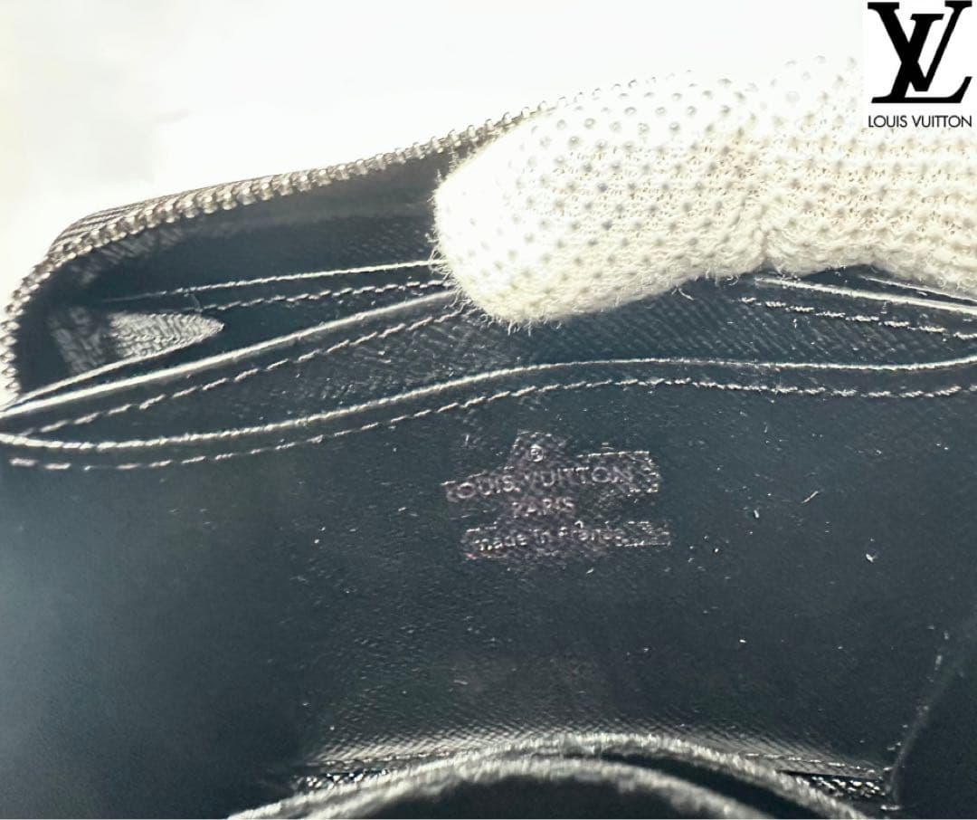 LOUIS VUITTON エピレザー ブラック パース　ブラック