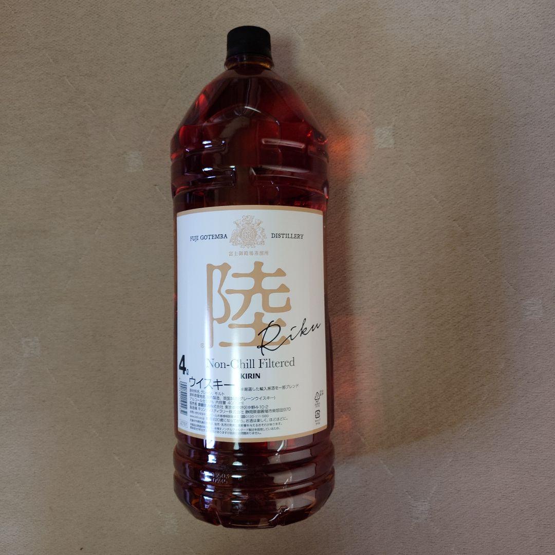 KIRIN ノンチルフィルタードウイスキー 4000ml