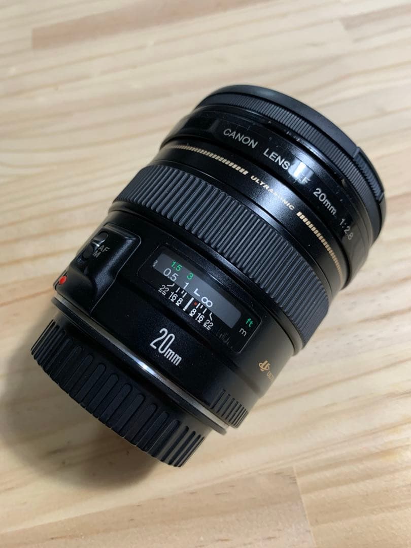 CANON EF20mm f2.8 USMジャンク品