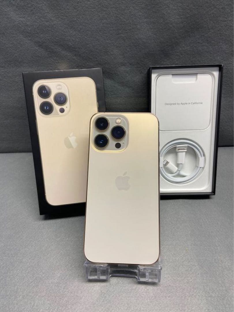 超美品　国内版　SIMフリー　iPhone13 Pro 128GB ゴールド色