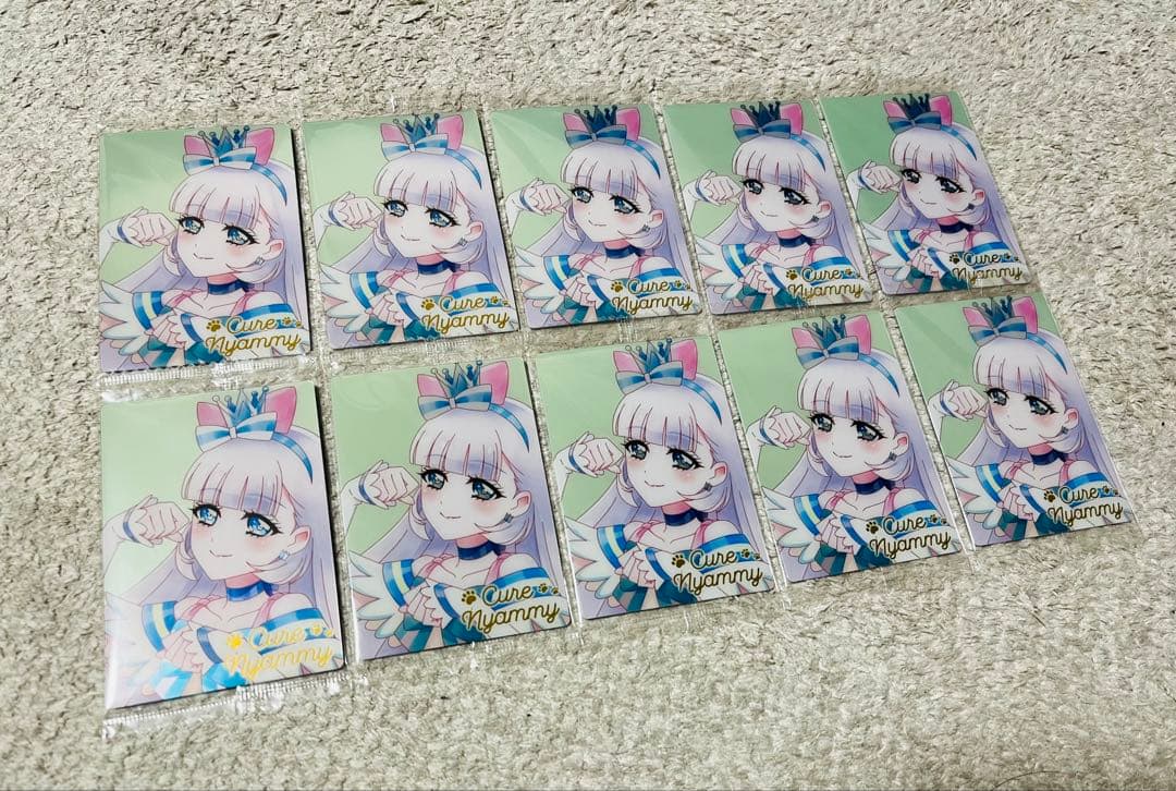 プリキュアウエハース　HR キュアニャミー　わんだふるぷりきゅあ　プリキュア