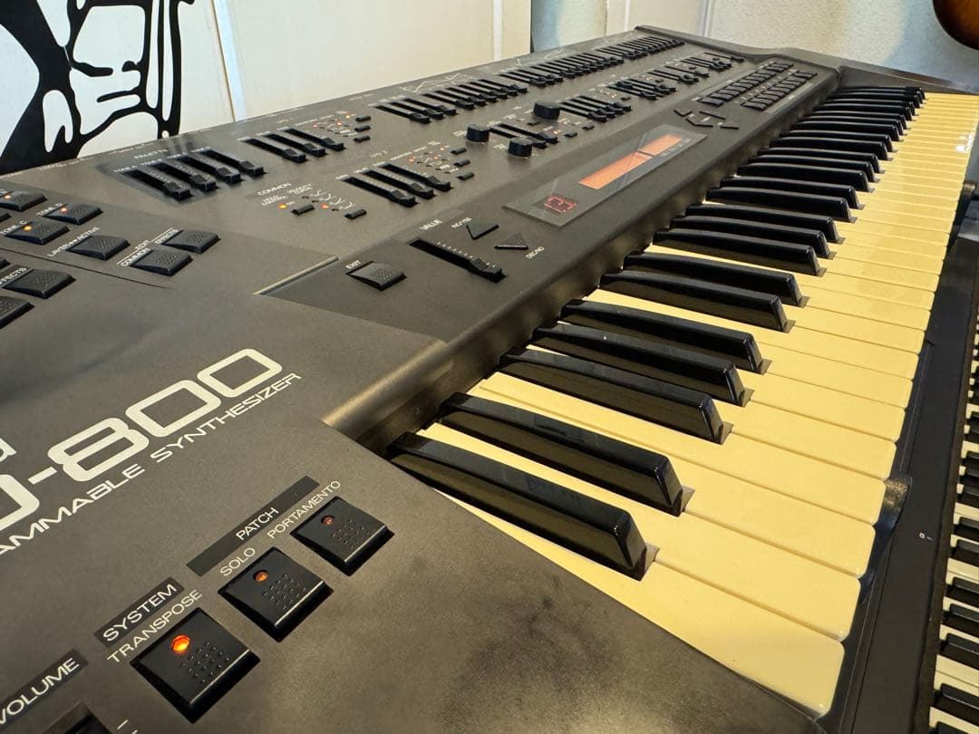 名曲を生んできた名機Roland JD-800とULTIMATEスタンドセット