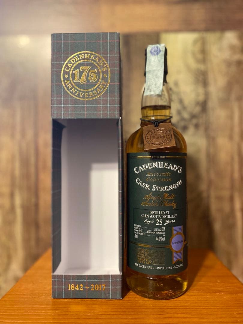 グレンスコシア25年1991-2017Cadenhead's 175th