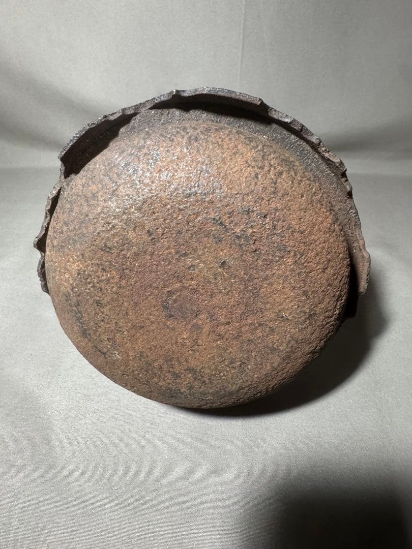 茶道具　無名無地鉄瓶