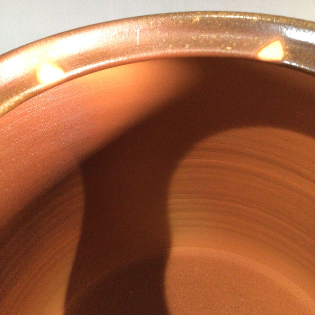 Ｐ２６６　水指　『信楽焼』『河合慶治造』　共箱　茶道具