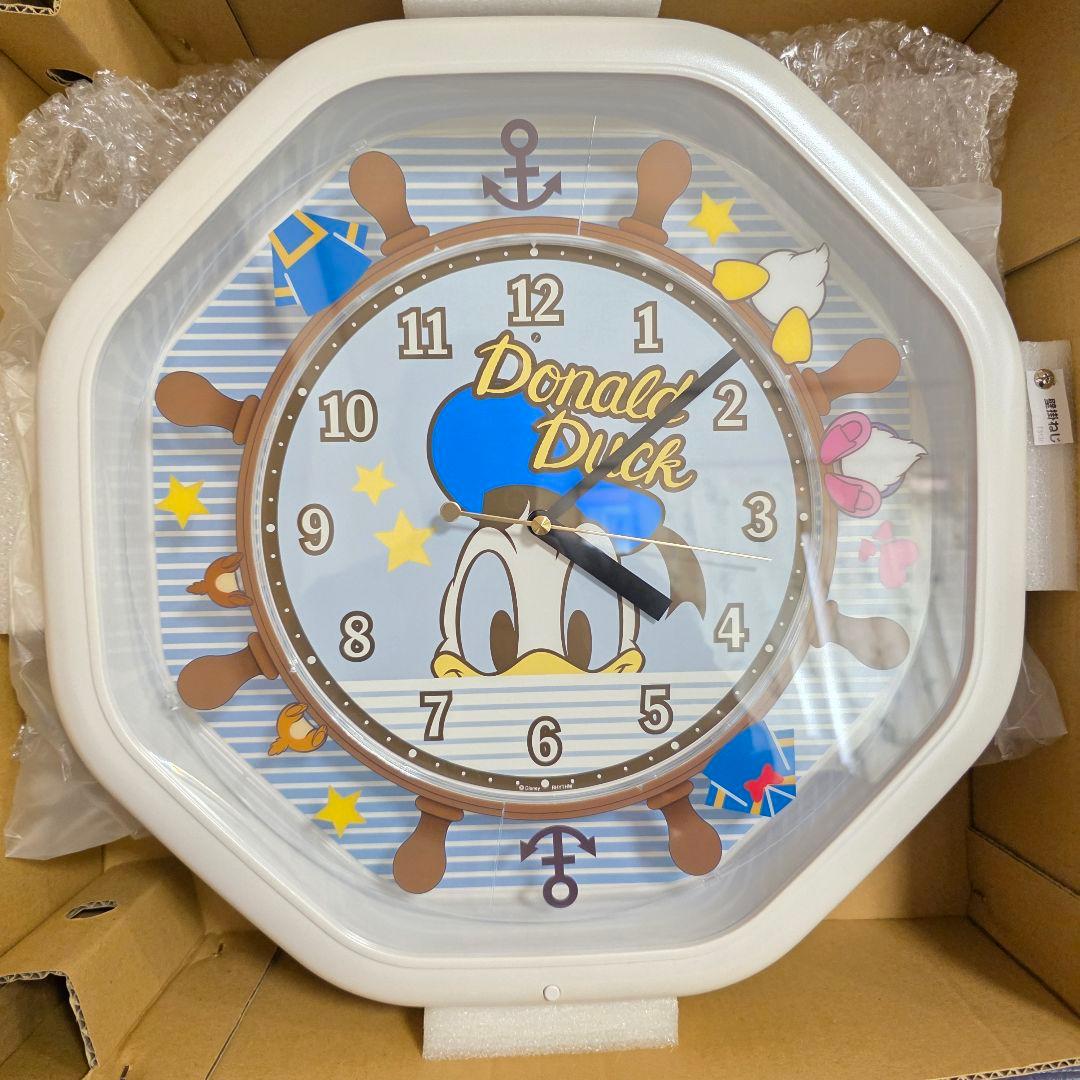 リズム(RHYTHM) ディズニー ドナルドダック からくり時計 Disney