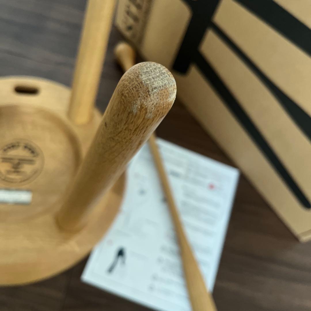 日進木工製　靴べらスツール