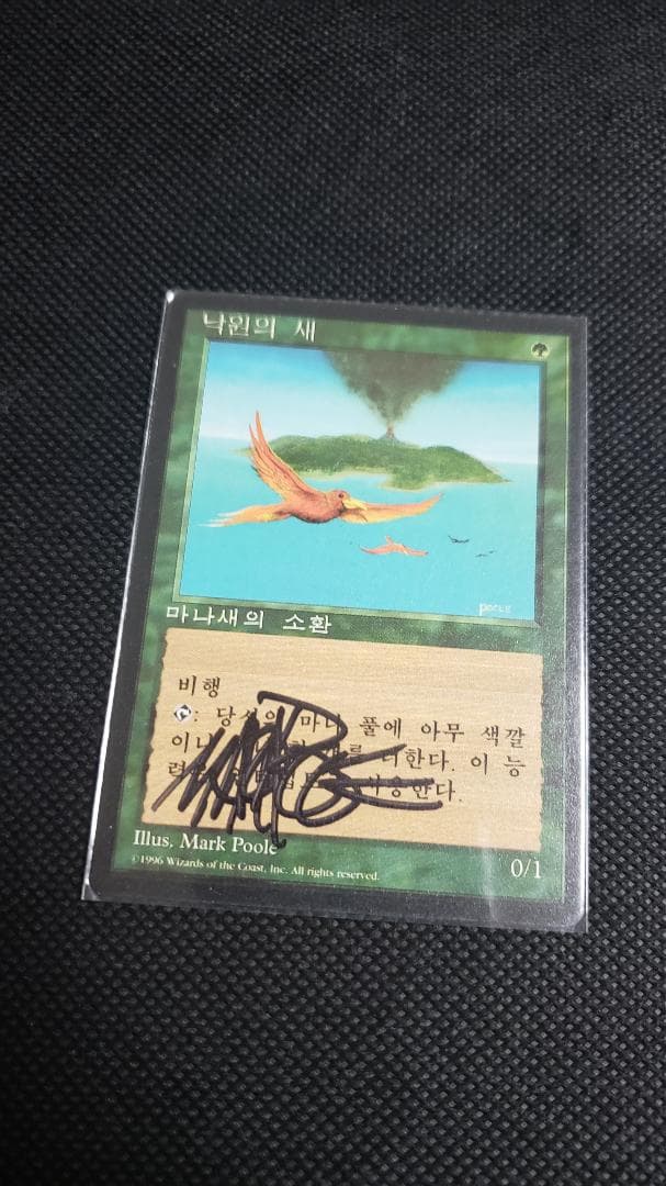 MTG 極楽鳥 ハングル 韓国語 FBB サインド