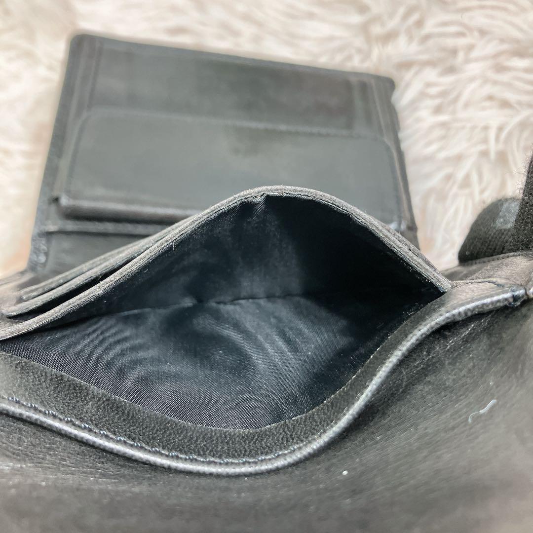 ！美品！ CHANEL キャビアスキン ココ マトラッセ 3つ折り 財布