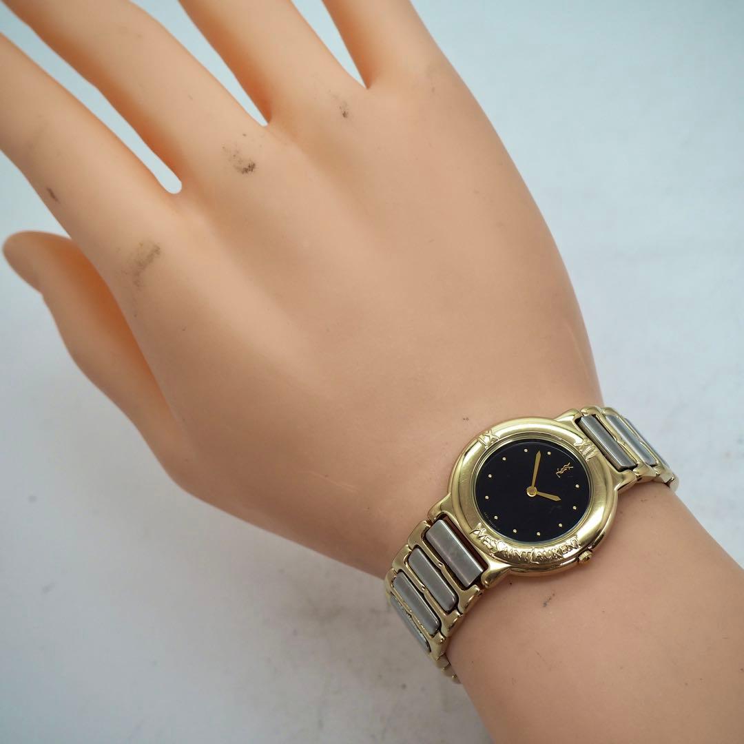 専用328 稼働【美品】イヴサンローラン　メンズ　レディース　ブラック　ゴールド