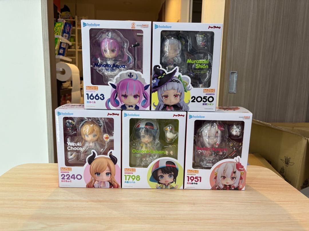 ホロライブ　ねんどろいど　2期生　5個セット